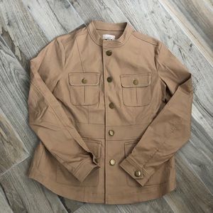 Loft Khaki Cargo Jacket